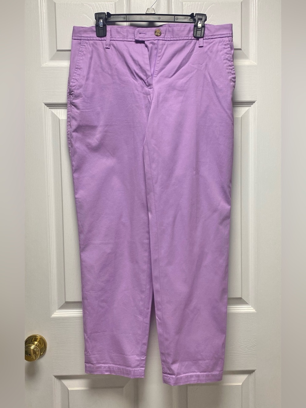 Talbots Lilac Cotton Chino Pants